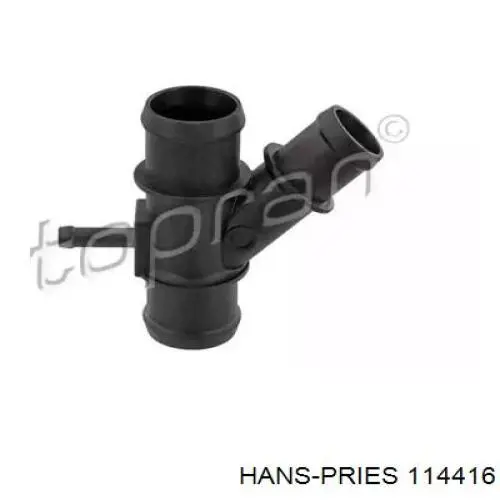 114416 Hans Pries (Topran) Flange do sistema de esfriamento (união em T)
