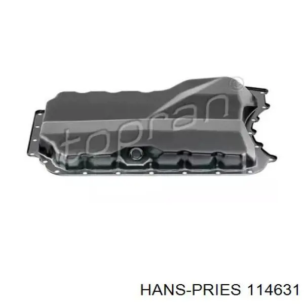 114631 Hans Pries (Topran) Panela de óleo de cárter do motor