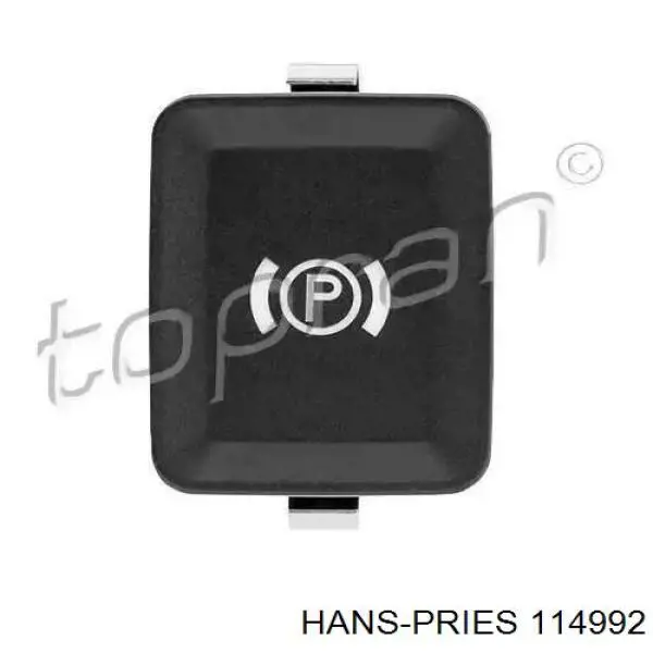 114992 Hans Pries (Topran) Tecla do freio de estacionamento eletromecânico