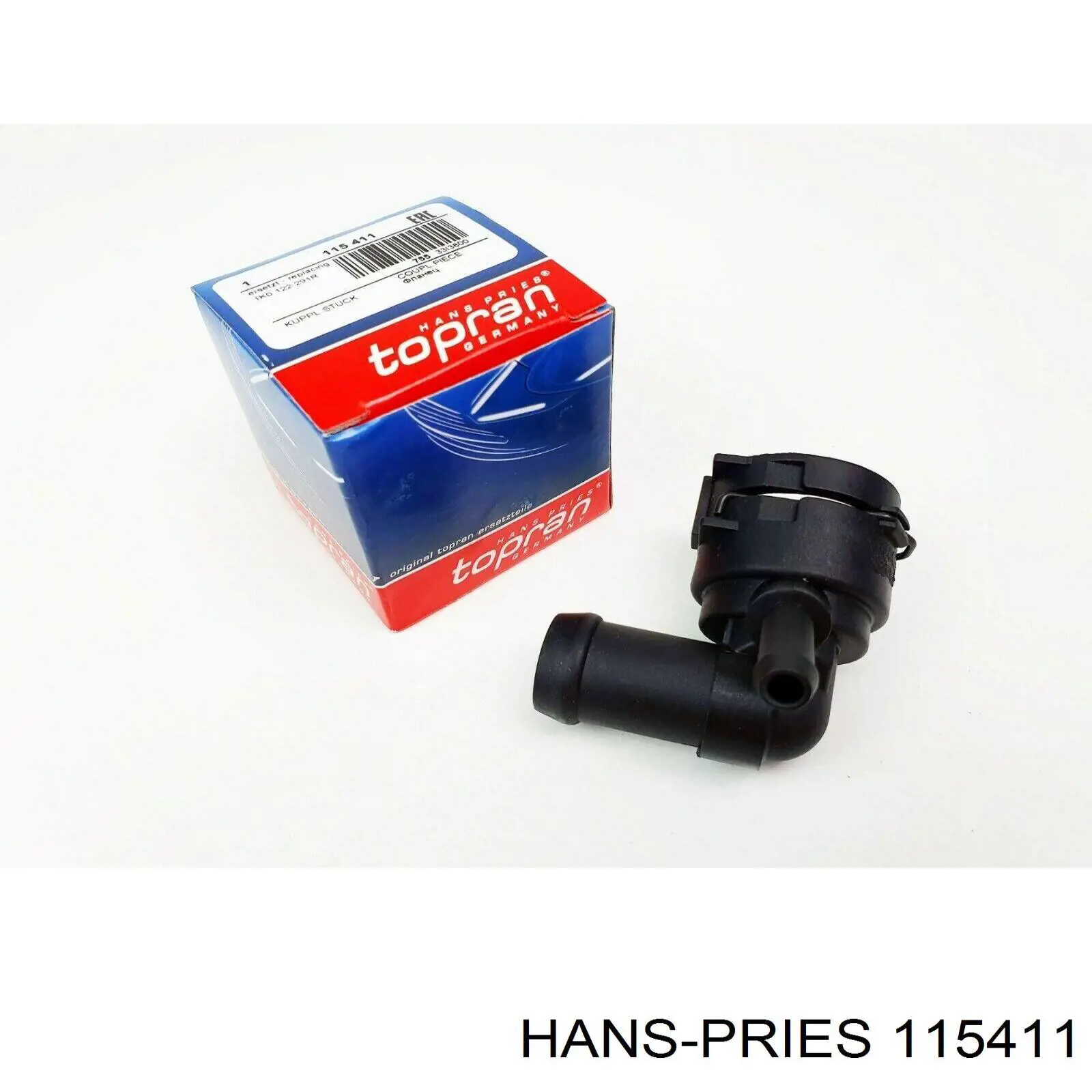 Flange do sistema de esfriamento (união em T) Hans Pries (Topran) 115411 preço, a partir de 5,40 USD