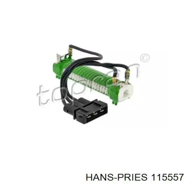 Compre 115557 Hans Pries (Topran) Resistor de motorzinho de ventilador de aparelho de ar condicionado