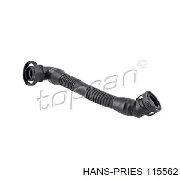 Cano derivado de ventilação de cárter (de separador de óleo) Hans Pries (Topran) 115562 preço, a partir de 12,06 USD