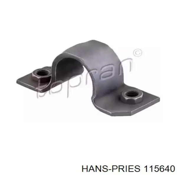 115640 Hans Pries (Topran) Braçadeira de fixação da bucha de estabilizador dianteiro