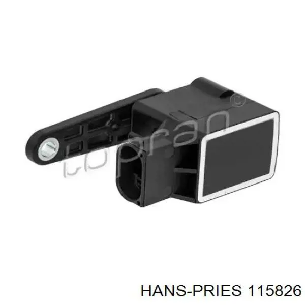 115826 Hans Pries (Topran) Sensor dianteiro esquerdo do nível de posição de carroçaria