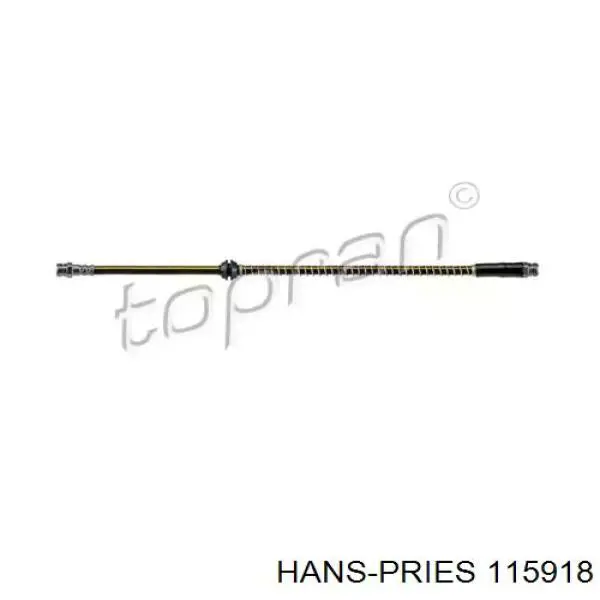 Compre 115918 Hans Pries (Topran) Mangueira do freio dianteira