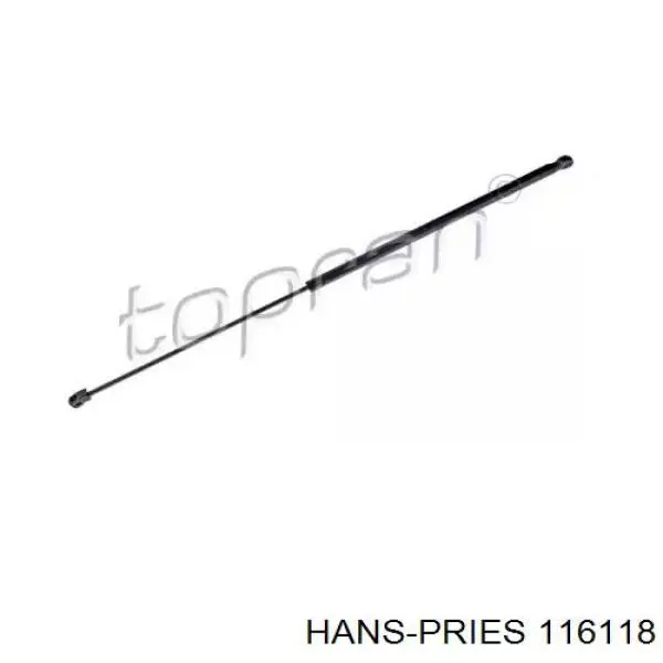 116118 Hans Pries (Topran) Amortecedor da capota