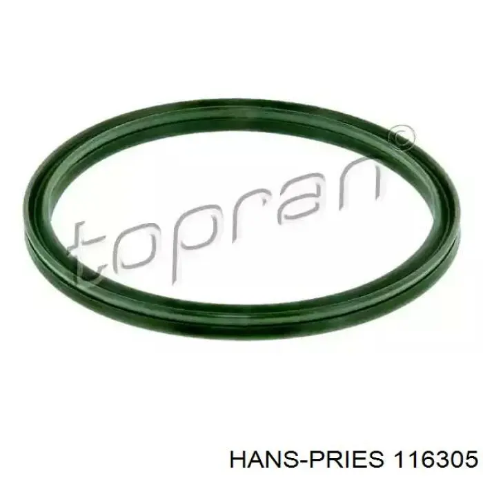 116305 Hans Pries (Topran) Anel de vedação (vedante) de cano derivado de intercooler