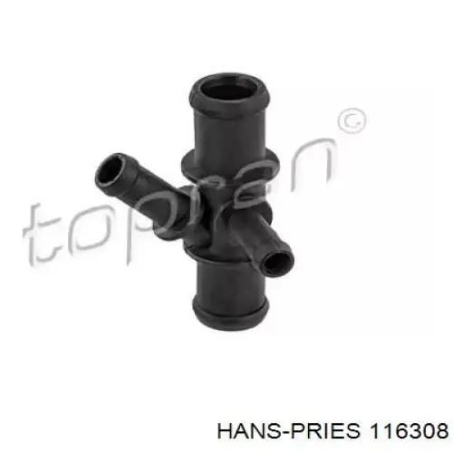 Flange do sistema de esfriamento (união em T) Hans Pries (Topran) 116308 preço, a partir de 3,53 USD