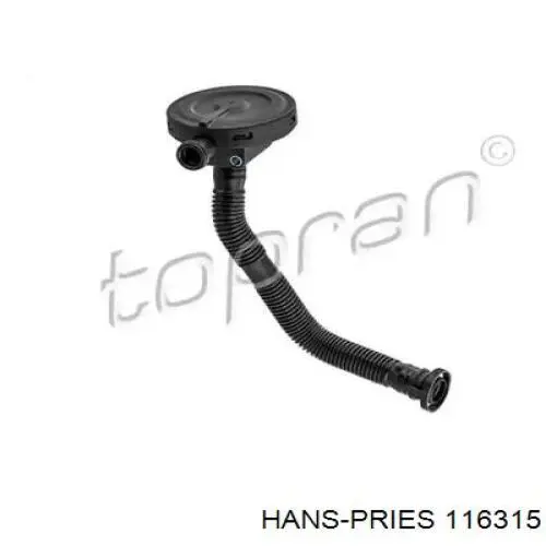 Válvula PCV de ventilação dos gases de cárter Hans Pries (Topran) 116315 preço, a partir de 24,79 USD