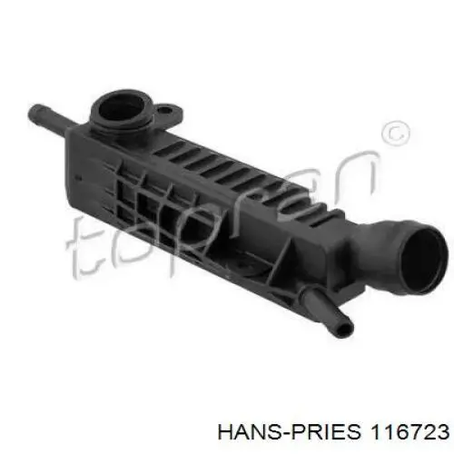 116723 Hans Pries (Topran) Cano derivado de ventilação de cárter (de separador de óleo)