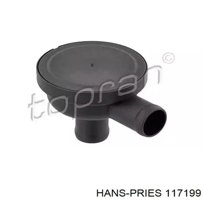 Válvula PCV de ventilação dos gases de cárter Hans Pries (Topran) 117199 preço, a partir de 16,45 USD