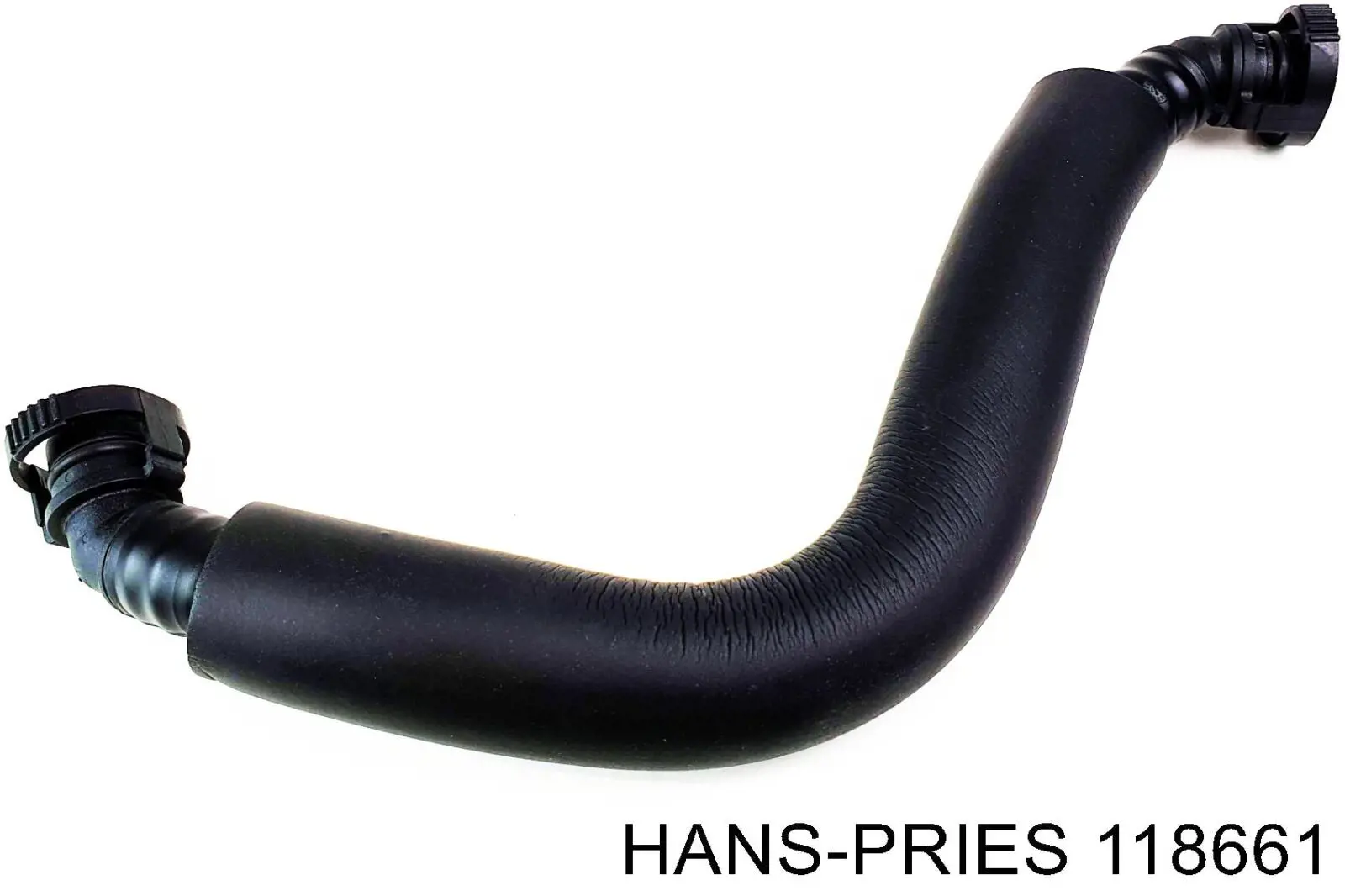 118661 Hans Pries (Topran) Cano derivado de ventilação de cárter (de separador de óleo)