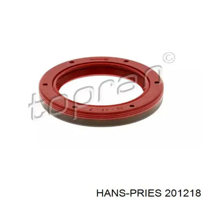 201218 Hans Pries (Topran) Vedação da árvore distribuidora de motor