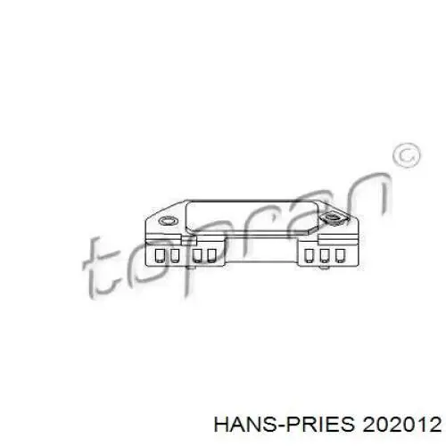 Módulo de ignição (comutador) Hans Pries (Topran) 202012 preço, a partir de 31,08 USD