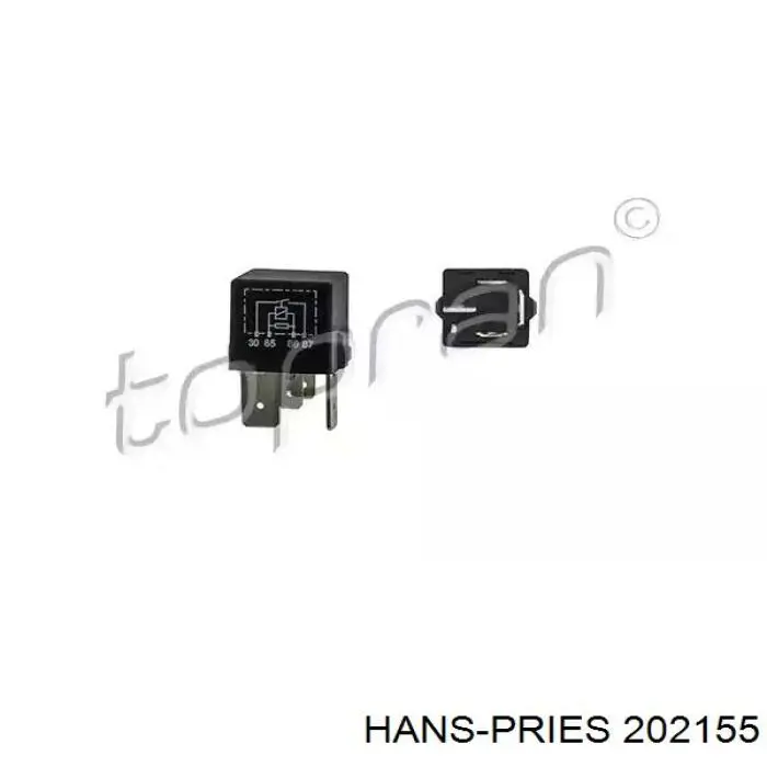 Relê de bomba de gasolina elétrica Hans Pries (Topran) 202155 preço, a partir de 14,41 USD