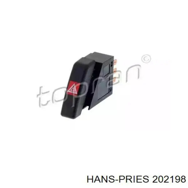 202198 Hans Pries (Topran) Botão de ativação do sinal de emergência