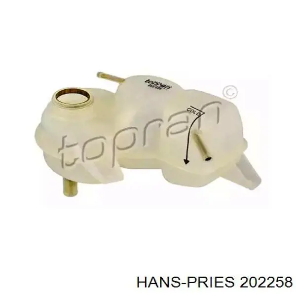 202258 Hans Pries (Topran) Tanque de expansão do sistema de esfriamento