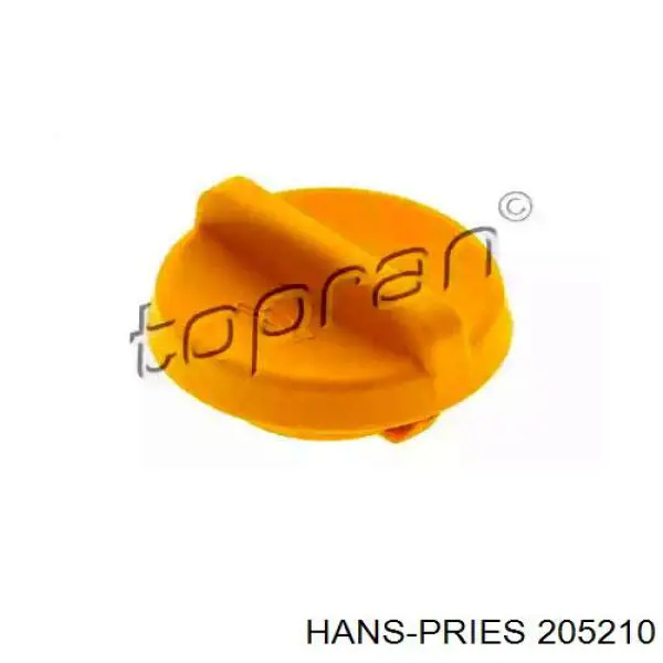 205210 Hans Pries (Topran) Tampa do gargalho de enchimento de óleo