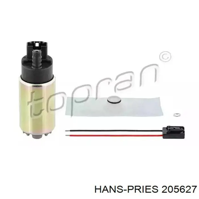 205627 Hans Pries (Topran) Bomba de combustível elétrica submersível