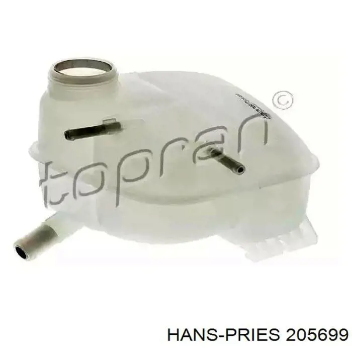 205699 Hans Pries (Topran) Tanque de expansão do sistema de esfriamento