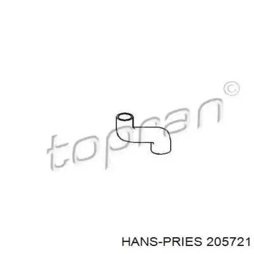 Mangueira (cano derivado) de bomba de água de admissão Hans Pries (Topran) 205721 preço, a partir de 10,52 USD