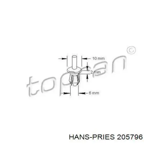 Cápsula (prendedor) de fixação de placas sobrepostas do acesso Opel 1404926 preço, a partir de 0,44 USD