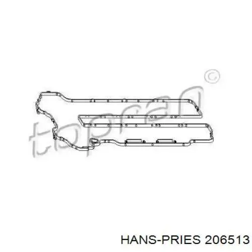 Compre 206513 Hans Pries (Topran) Vedante de tampa de válvulas de motor
