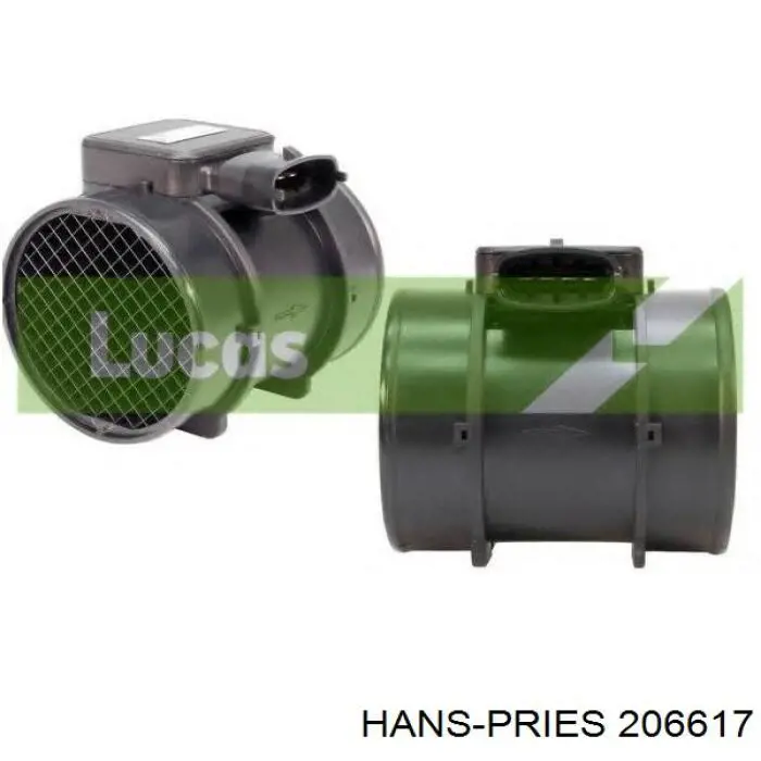 Sensor de fluxo (consumo) de ar, medidor de consumo M.A.F. - (Mass Airflow) Hans Pries (Topran) 206617 preço, a partir de 75,82 USD