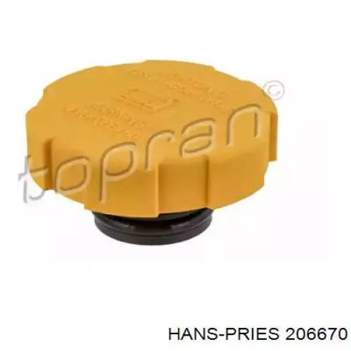 Compre 206670 Hans Pries (Topran) Tampa (tampão) do tanque de expansão
