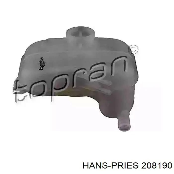 208190 Hans Pries (Topran) Tanque de expansão do sistema de esfriamento