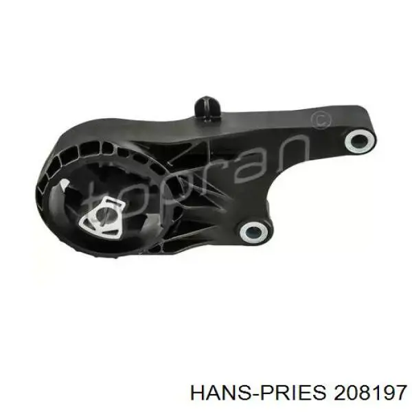208197 Hans Pries (Topran) Coxim (suporte) dianteiro de motor