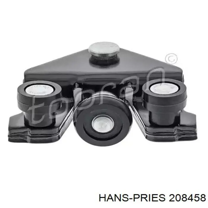 208458 Hans Pries (Topran) Rolo direito inferior da porta lateral (deslizante)