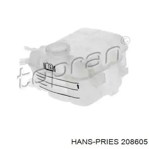 208605 Hans Pries (Topran) Tanque de expansão do sistema de esfriamento