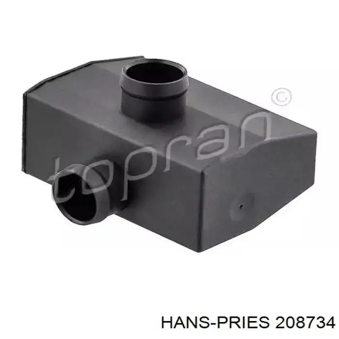 208734 Hans Pries (Topran) Separador de óleo (separador) do sistema de ventilação de cárter