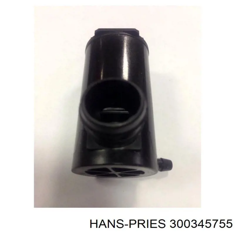 Bomba de motor de fluido para lavador de vidro dianteiro 300345755 Hans Pries (Topran)