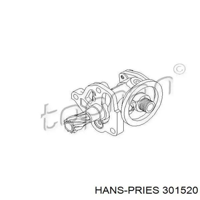 Bomba de óleo Hans Pries (Topran) 301520 preço, a partir de 66,37 USD