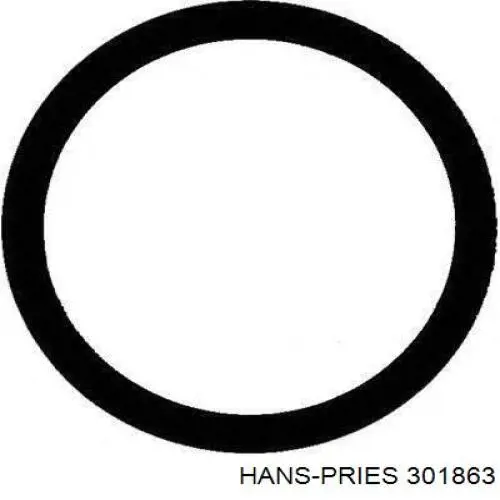 Vedante de tubo coletor de escape Hans Pries (Topran) 301863 preço, a partir de 8,75 USD