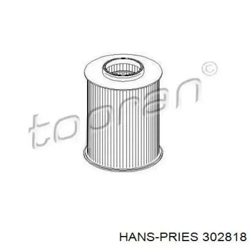 Compre 302818 Hans Pries (Topran) Filtro de ar