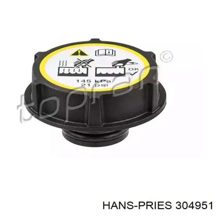 Compre 304951 Hans Pries (Topran) Tampa (tampão) do tanque de expansão