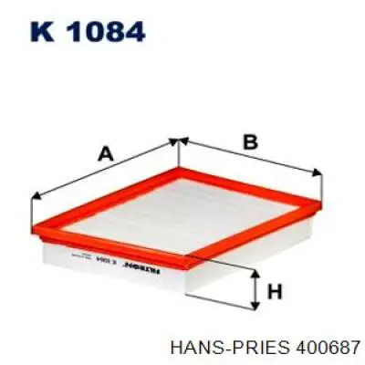 Compre 400687 Hans Pries (Topran) Pulverizador de diesel do injetor