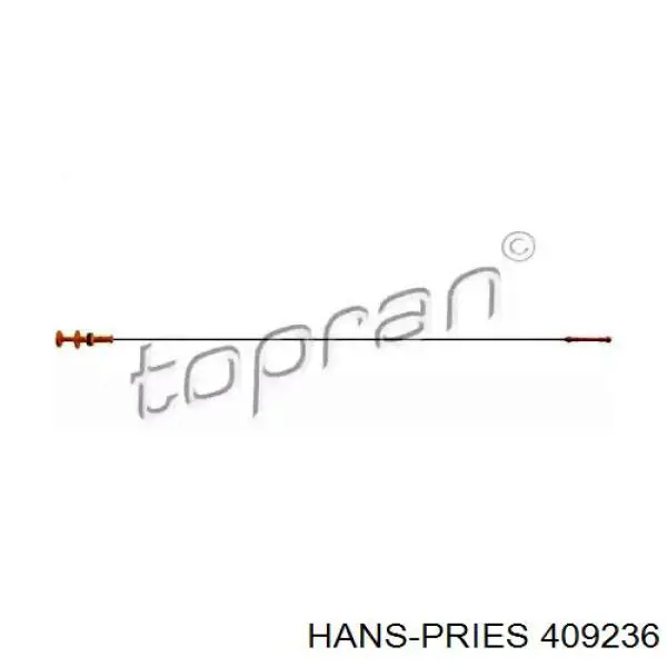 A2710104501 Mercedes Sonda (indicador) do nível de óleo no motor