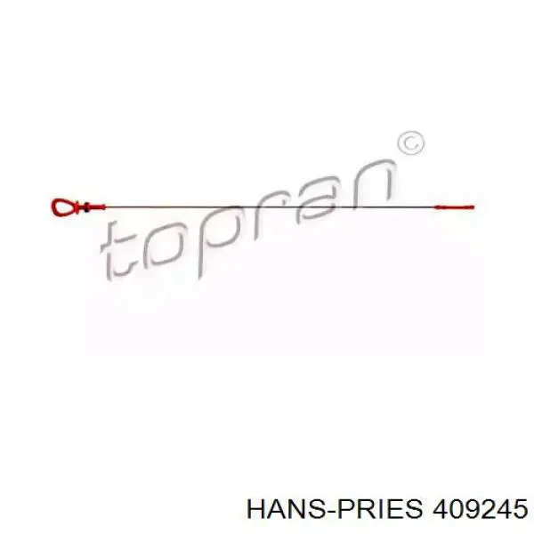 Sonda (indicador) do nível de óleo no motor Hans Pries (Topran) 409245 preço, a partir de 9,80 USD
