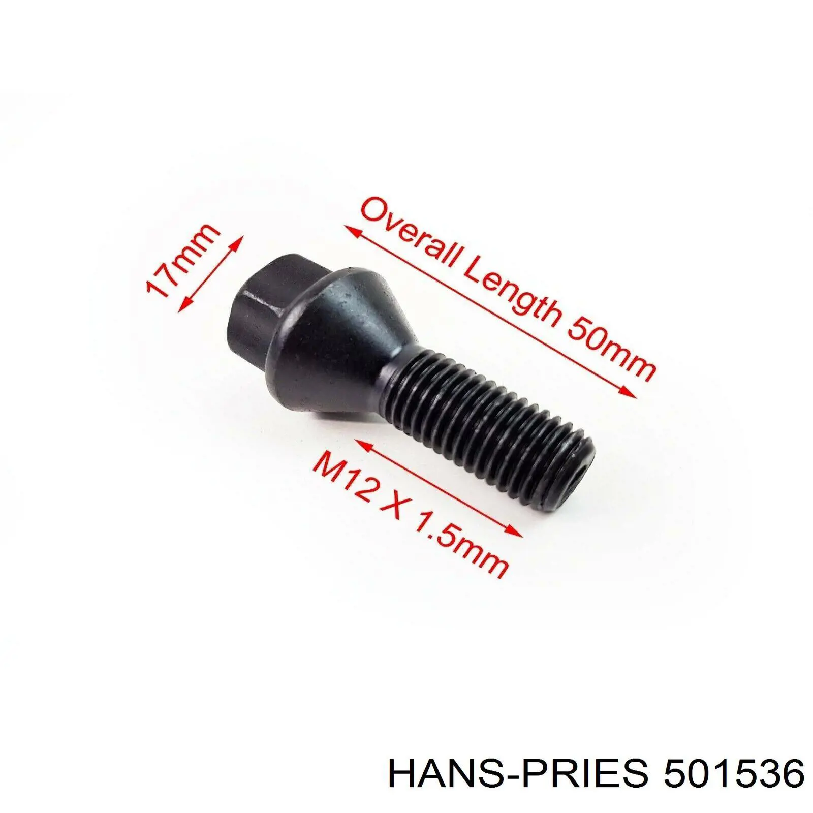 Compre 501536 Hans Pries (Topran) Parafuso de roda