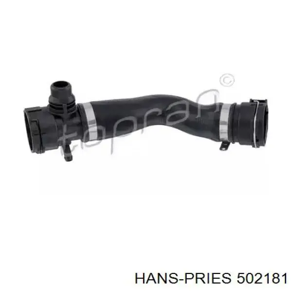 Compre 502181 Hans Pries (Topran) Mangueira (cano derivado) do radiador de esfriamento superior