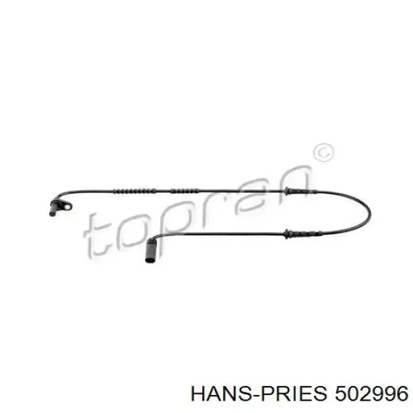 502996 Hans Pries (Topran) Sensor dianteiro de ABS