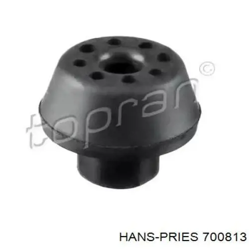 700813 Hans Pries (Topran) Consola (coxim de fixação) inferior do radiador
