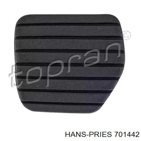 701442 Hans Pries (Topran) Placa sobreposta de pedal do freio