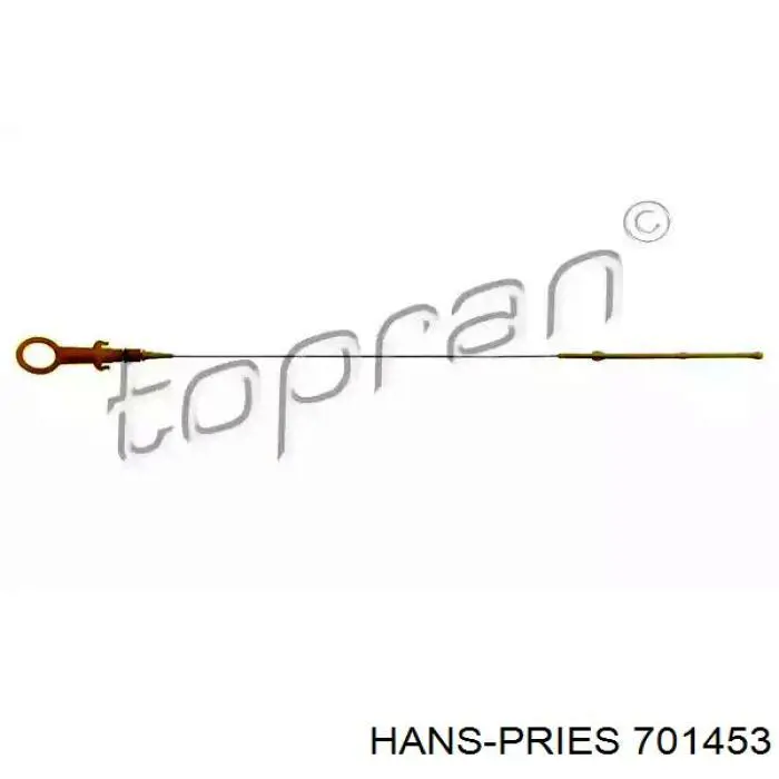 701453 Hans Pries (Topran) Sonda (indicador) do nível de óleo no motor