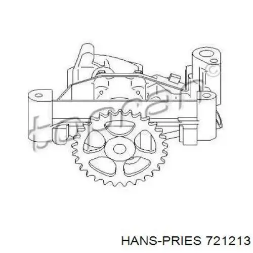 Bomba de óleo Hans Pries (Topran) 721213 preço, a partir de 82,68 USD