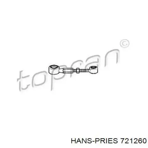 721260 Hans Pries (Topran) Barra de ligação da Caixa Automática de Mudança